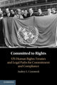 Book cover of: Committed to Rights: Volume 1. By: Audrey L. Comstock