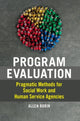 Book cover of: Program Evaluation. By: Allen Rubin