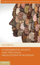 Book cover of: Fundamental Rights and the Legal Obligations of Business. By: David Bilchitz
