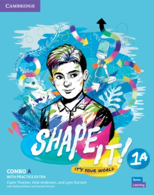 Book cover of: Shape It! Level 1 Combo A Student's Book and Workbook with Practice Extra. By: Claire Thacker