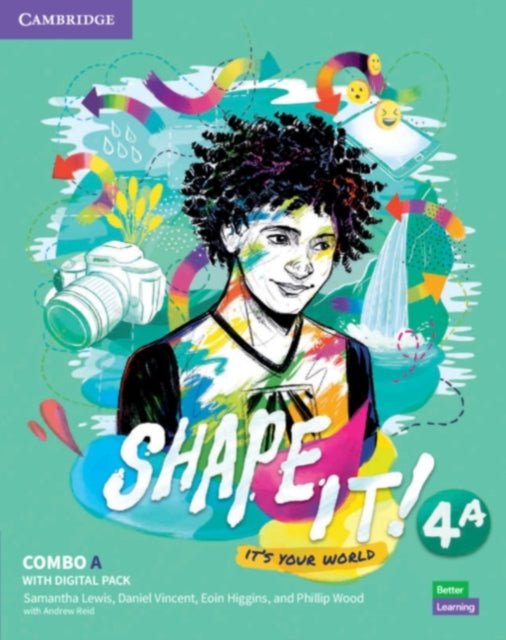 Book cover of: Shape It! Level 4 Combo A Student's Book and Workbook with Practice Extra. By: Samantha Lewis