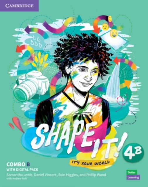 Book cover of: Shape It! Level 4 Combo B Student's Book and Workbook with Practice Extra. By: Samantha Lewis