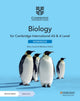 Book cover of: Cambridge International AS & A Level Biology Workbook with Digital Access (2 Years). By: Mary Jones