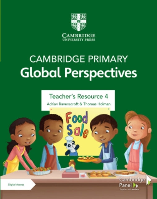 Book cover of: Cambridge Primary Global Perspectives Teacher's Resource 4 with Digital Access. By: Adrian Ravenscroft
