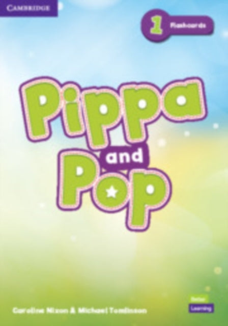 Book cover of: Pippa and Pop Level 1 Flashcards British English. By: Caroline Nixon