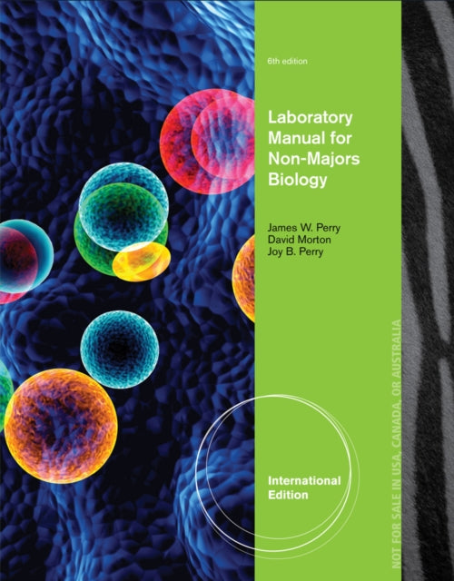 Book cover of: Laboratory Manual for Non-Majors Biology, International Edition. By: David Morton