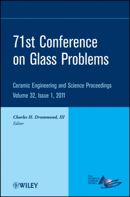 Book cover of: 71st Conference on Glass Problems. By: Conference on Glass Problems (71st 2010 Columbus, Ohio)