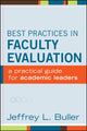 Book cover of: Best Practices in Faculty Evaluation. By: Jeffrey L. Buller