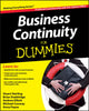 Book cover of: Business Continuity For Dummies