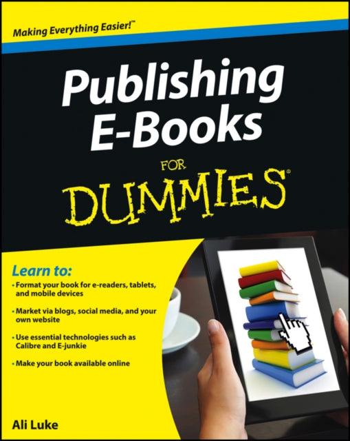 Book cover of: Publishing E-Books For Dummies
