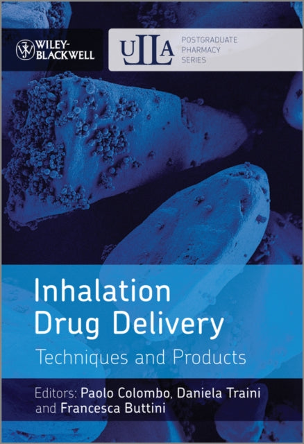 Book cover of: Inhalation Drug Delivery. By: Paolo Colombo
