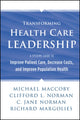 Book cover of: Transforming Health Care Leadership