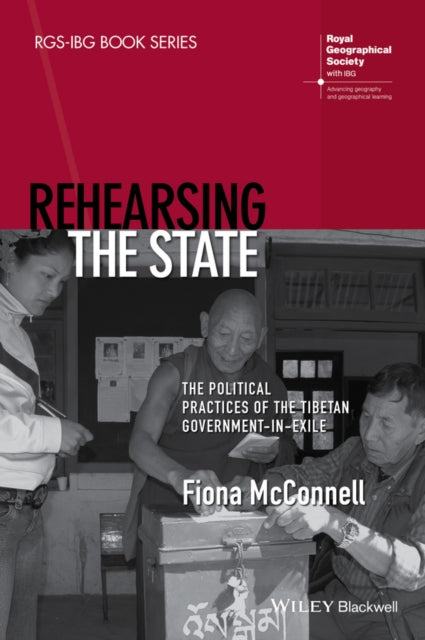 Book cover of: Rehearsing the State. By: Fiona McConnell
