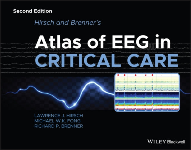 Book cover of: Hirsch and Brenner's Atlas of EEG in Critical Care. By: Hirsch
