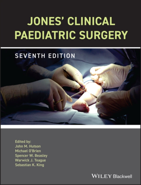 Book cover of: Jones' Clinical Paediatric Surgery. By: John M. Hutson