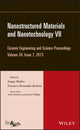 Book cover of: Nanostructured Materials and Nanotechnology VII, Volume 34, Issue 7. By: Sanjay Mathur