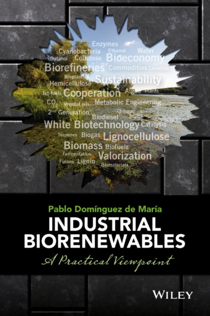 Book cover of: Industrial Biorenewables. By: Pablo Domínguez de María