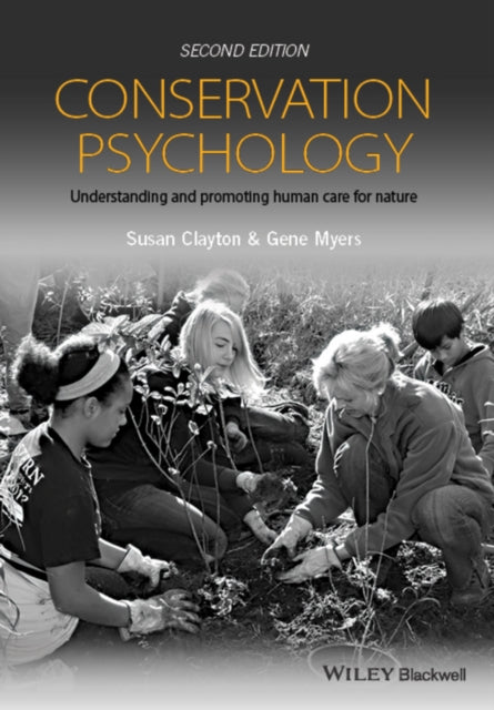 Book cover of: Conservation Psychology. By: Susan Clayton
