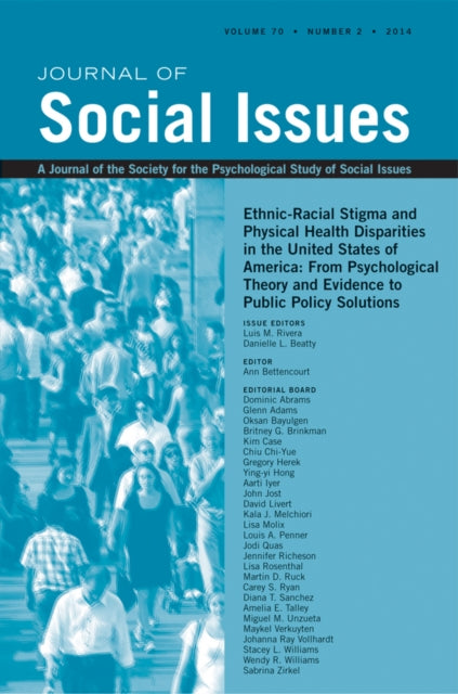 Book cover of: Ethnic-Racial Stigma and Physical Health Disparities in the United States of America. By: Luis M. Rivera