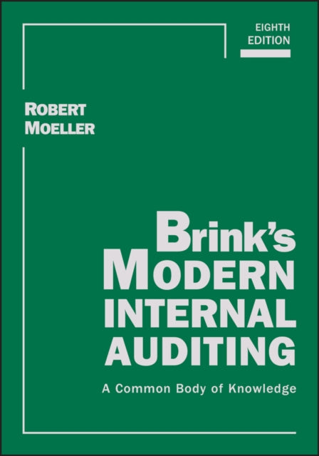 Book cover of: Brink's Modern Internal Auditing. By: Robert R. Moeller