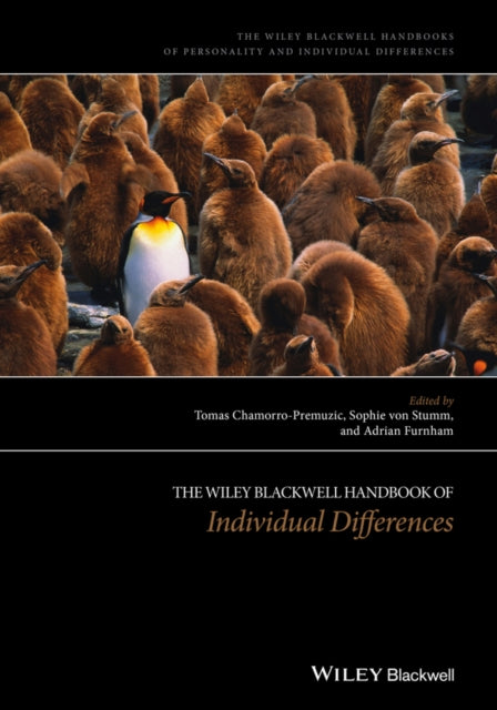 Book cover of: Wiley-Blackwell Handbook of Individual Differences. By: Tomas Chamorro-Premuzic