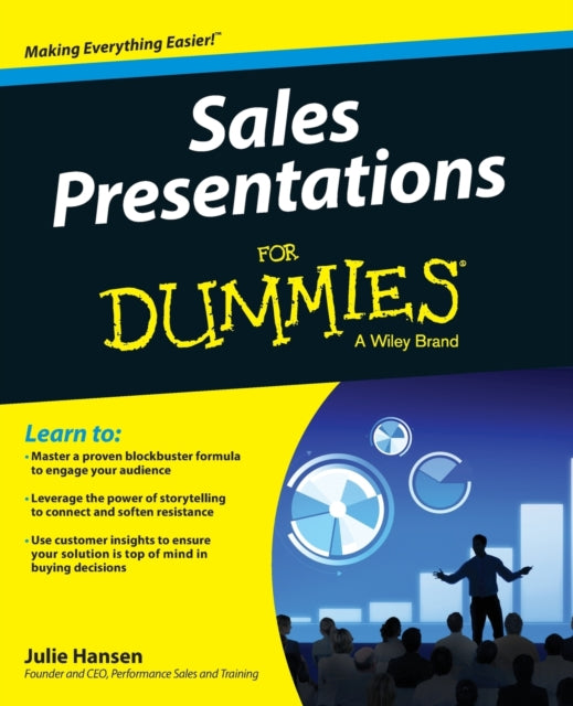 Book cover of: Sales Presentations For Dummies. By: Julie M. Hansen