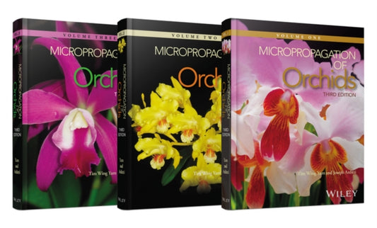 Book cover of: Micropropagation of Orchids, 3 Volume Set. By: Tim Wing Yam