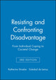 Book cover of: Resisting and Confronting Disadvantage. By: Katherine Stroebe