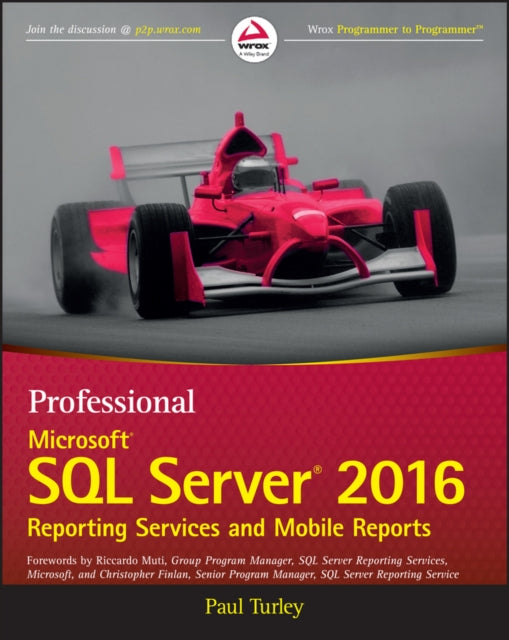 Book cover of: Professional Microsoft SQL Server 2016 Reporting Services and Mobile Reports. By: Paul Turley