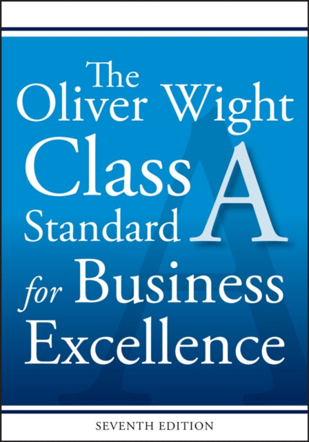 Oliver Wight Class A Standard for Business Excellence