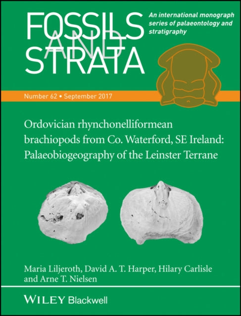Book cover of: Ordovician rhynchonelliformean brachiopods from Co. Waterford, SE Ireland. By: Maria Liljeroth