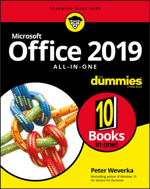Book cover of: Office 2019 All-in-One For Dummies. By: Peter Weverka