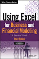 Book cover of: Using Excel for Business and Financial Modelling. By: Danielle Stein Fairhurst