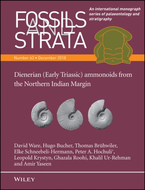 Book cover of: Dienerian (Early Triassic) ammonoids from the Northern Indian Margin. By: David Ware