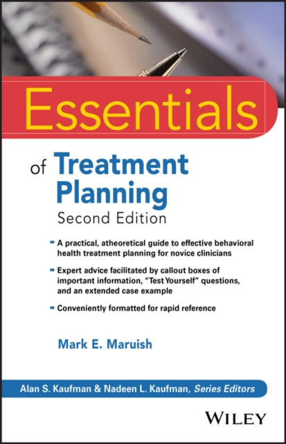 Book cover of: Essentials of Treatment Planning. By: Mark E. Maruish