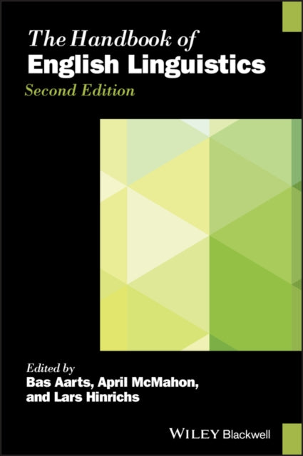 Book cover of: Handbook of English Linguistics. By: Bas Aarts
