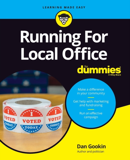 Book cover of: Running For Local Office For Dummies. By: TA/TK Dummies