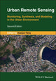 Book cover of: Urban Remote Sensing. By: Xiaojun X. Yang