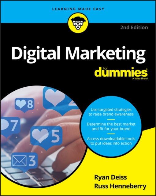 Book cover of: Digital Marketing For Dummies. By: Ryan Deiss