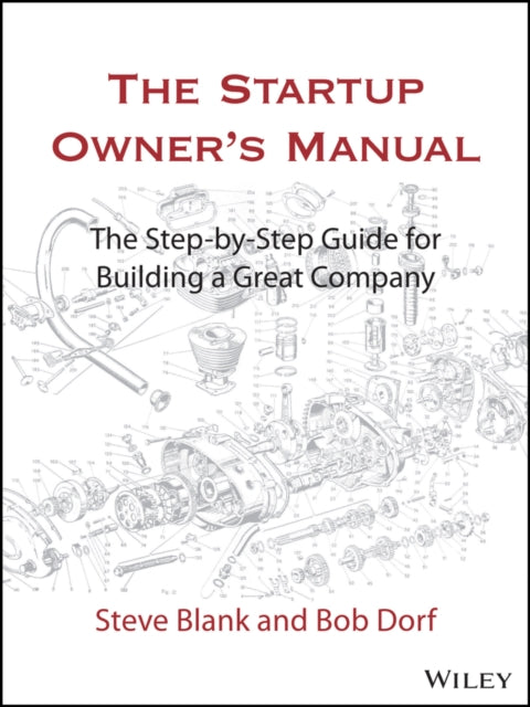 Book cover of: Startup Owner's Manual. By: Steve Blank