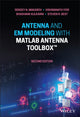 Book cover of: Antenna and EM Modeling with MATLAB Antenna Toolbox. By: Sergey N. Makarov