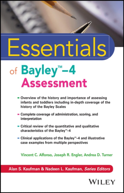 Book cover of: Essentials of Bayley-4 Assessment. By: Joseph R. Engler