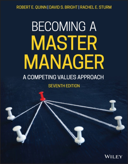 Book cover of: Becoming a Master Manager. By: Robert E. Quinn