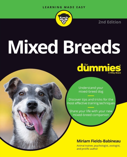 Book cover of: Mixed Breeds For Dummies. By: Miriam Fields-Babineau