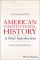 Book cover of: American Constitutional History. By: Jack Fruchtman