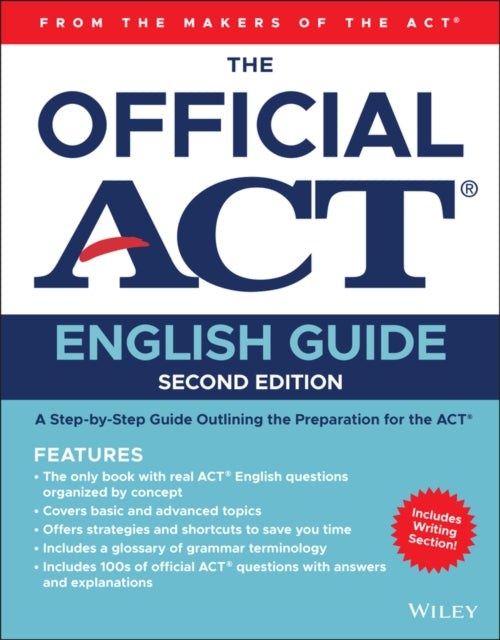 Book cover of: Official ACT English Guide. By: ACT