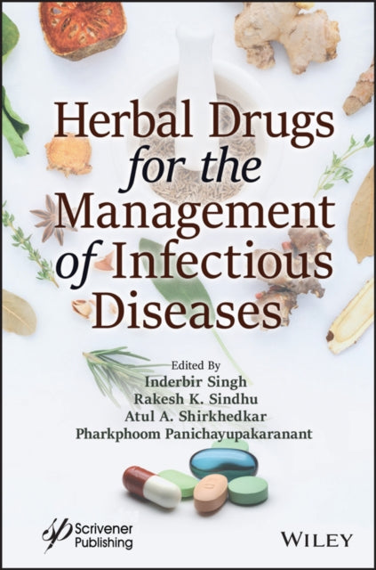 Book cover of: Herbal Drugs for the Management of Infectious Diseases. By: Inderbir Singh Bakshi