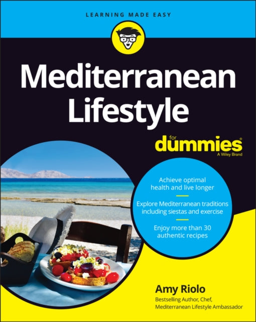 Book cover of: Mediterranean Lifestyle For Dummies. By: Amy Riolo