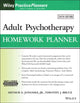 Book cover of: Adult Psychotherapy Homework Planner. By: Arthur E., Jr Jongsma