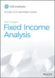 Book cover of: Fixed Income Analysis. By: Barbara S. Petitt